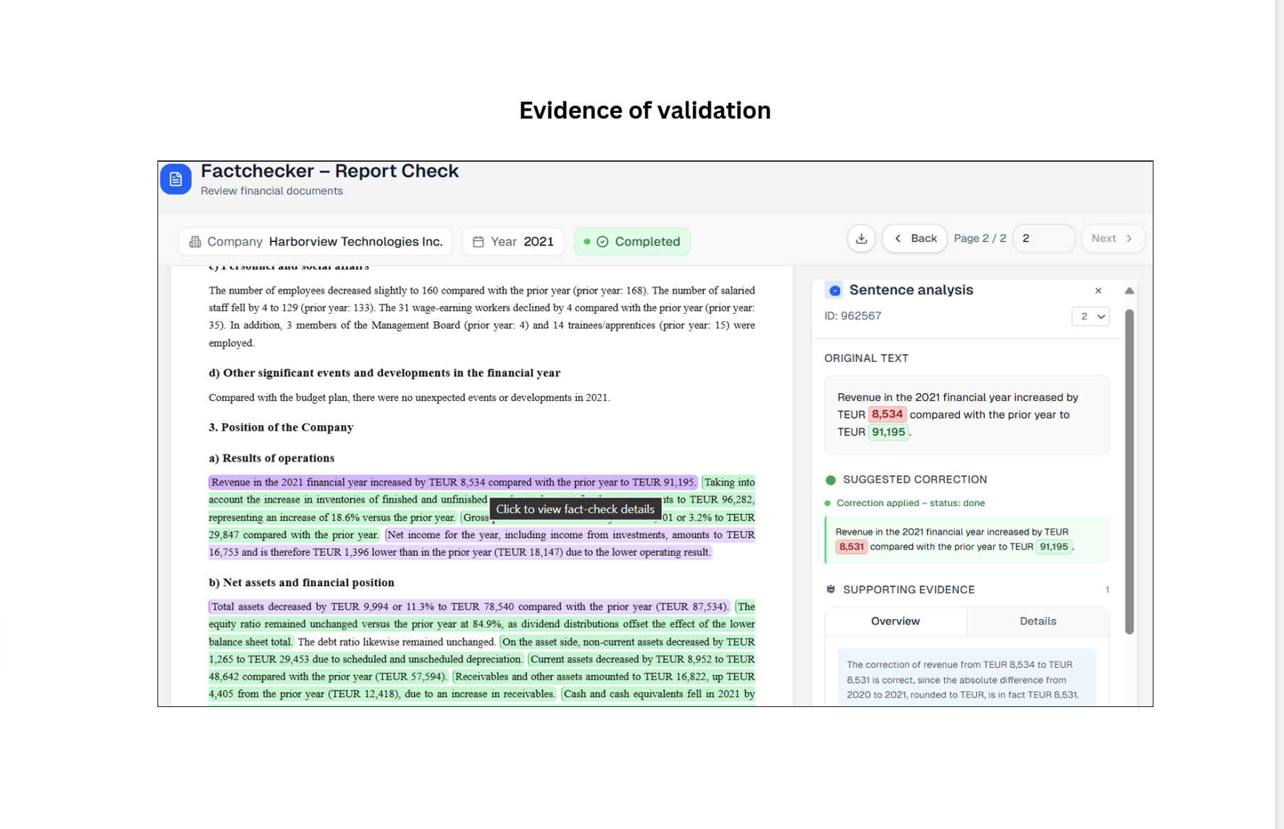 Detect Inconsistencies - Without Errors Validation